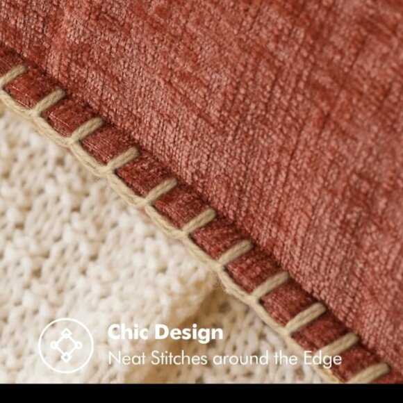 Pack of 2 Couch Throw Pillow Covers 18x18 - Picture 5 of 6